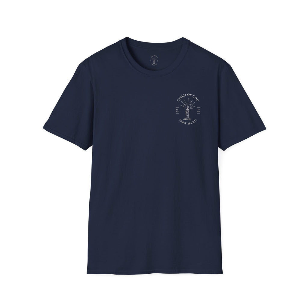 Don’t Just Shine crown Sparkle T-Shirt | Zechariah 9:16 scripture tee