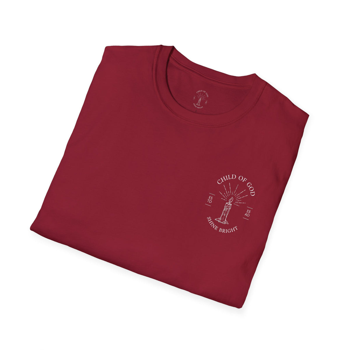 Don’t Just Shine crown Sparkle T-Shirt | Zechariah 9:16 scripture tee