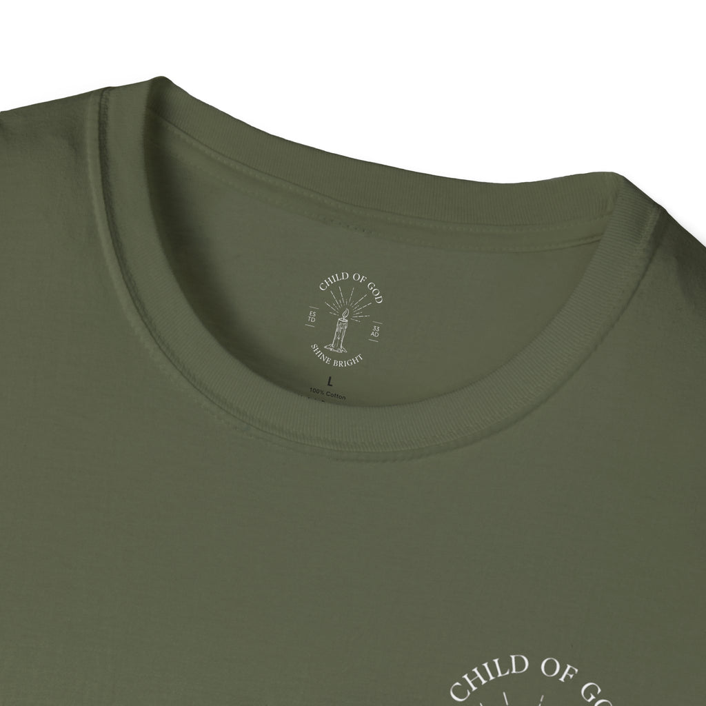Don’t Just Shine crown Sparkle T-Shirt | Zechariah 9:16 scripture tee