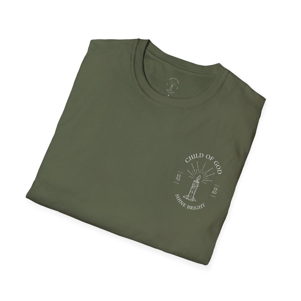 Ephesians 6:17 Choose Your Weapon Tee | Bible Armor Helmet & Sword