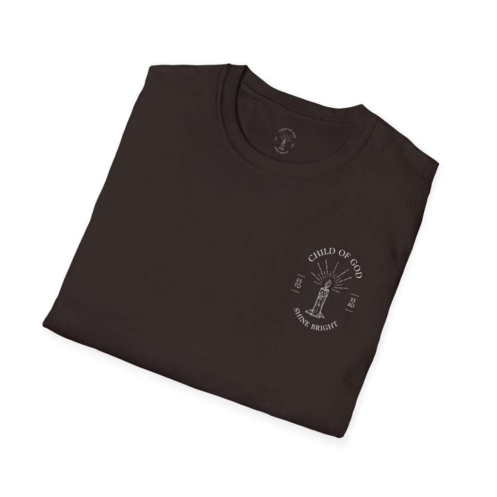 Don’t Just Shine crown Sparkle T-Shirt | Zechariah 9:16 scripture tee