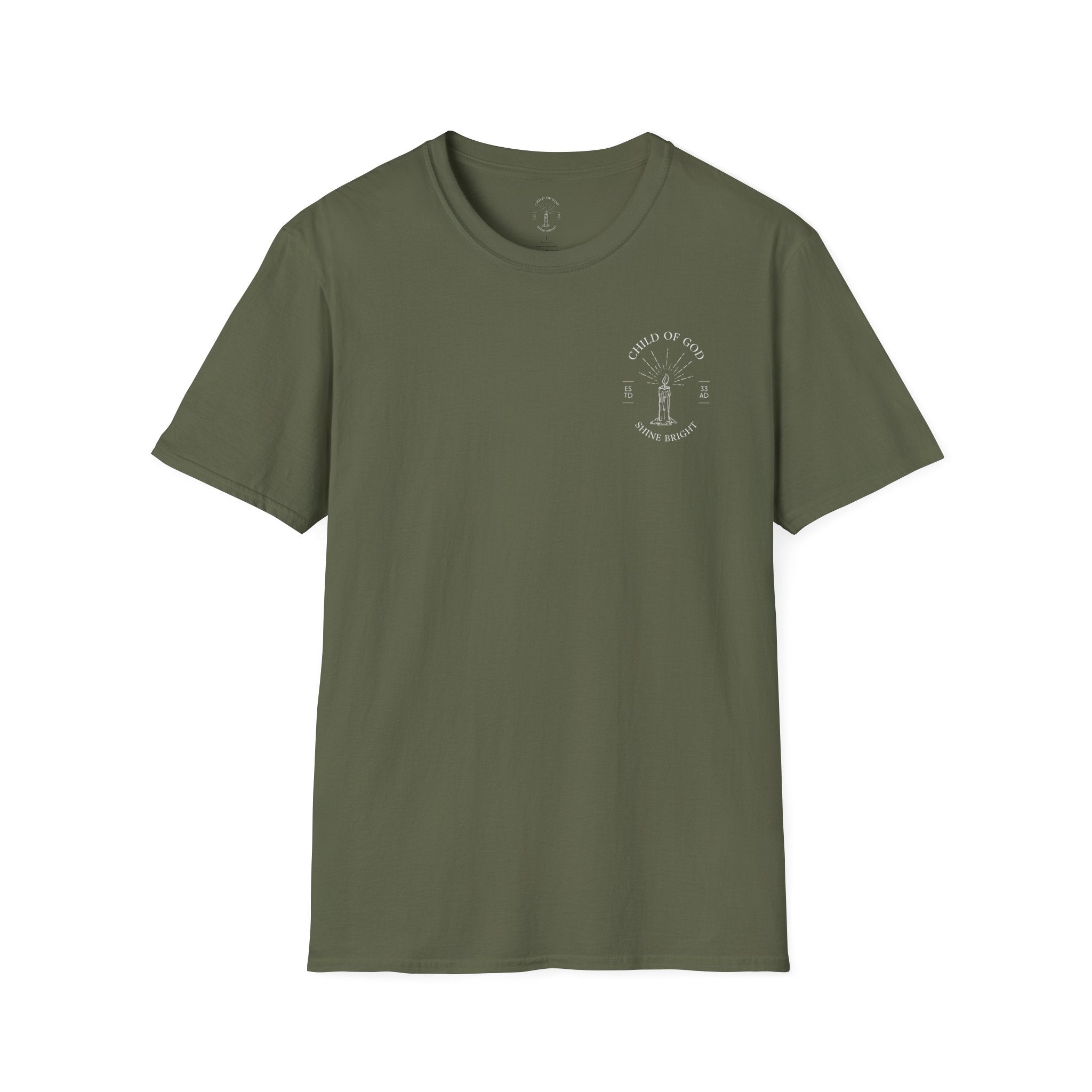 Don’t Just Shine crown Sparkle T-Shirt | Zechariah 9:16 scripture tee