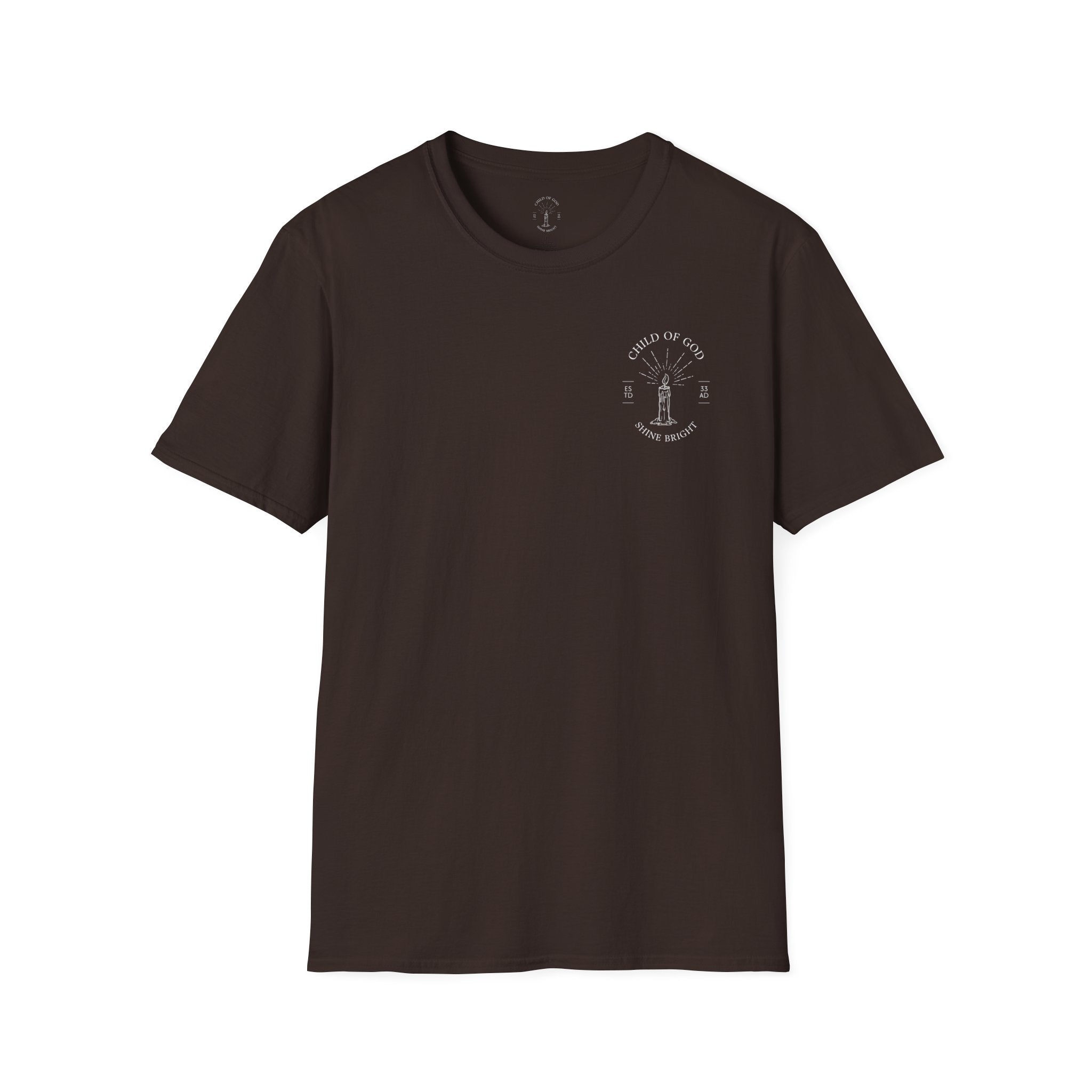Don’t Just Shine crown Sparkle T-Shirt | Zechariah 9:16 scripture tee